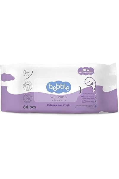 BEBBLE Wet wipes with lavender extract