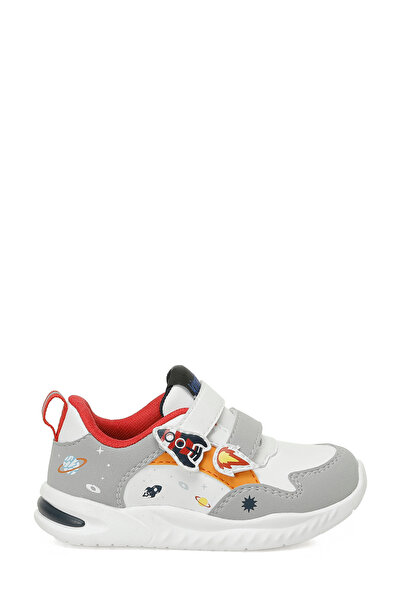 Kinetix Azure B White Boys' Sports Shoes
