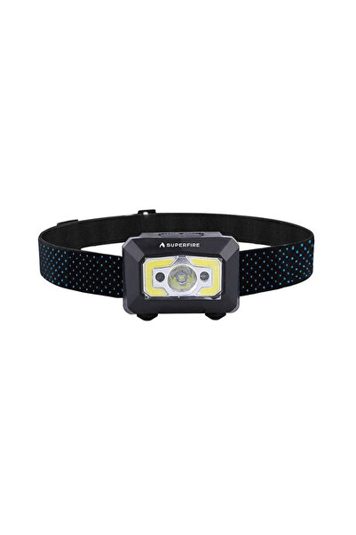 SUPERFIRE Lanternă frontală X30 340Lm pentru drumeții, camping, turism, USB