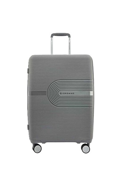 Giordano Passport 55 cm Hard Trolley, 4 Wheels, Grey
