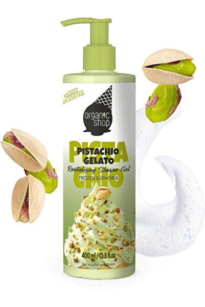 organic shop Revitalising Pistachio Gelato Shower Gel 400 ml
