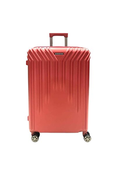 Giordano Ranger 30 inches Hard Trolley, 4 Wheels, Red