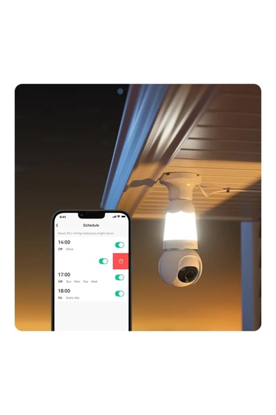 Imou 3K UHD 3 MP Bulb Cam, CMOS Sensor