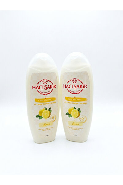 Hacı Şakir Limon Arınmış ve Hafiflemiş Saçlar İçin Besleyici 2’si 1 Arada Şam...