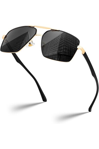 GENERAL Irregular Polarized Pilot Sunglasses for Men and Women Ultra-Light Uv...