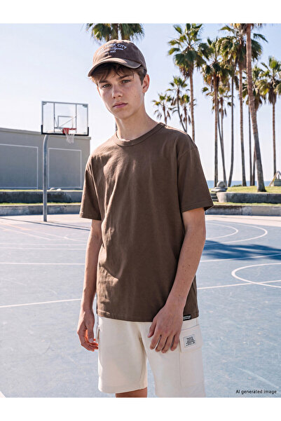 LC Waikiki Crew Neck Boys' Soft Touch T-Shirt