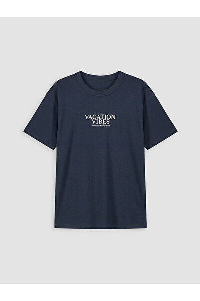 LC Waikiki Crew Neck Printed Boys' T-Shirt