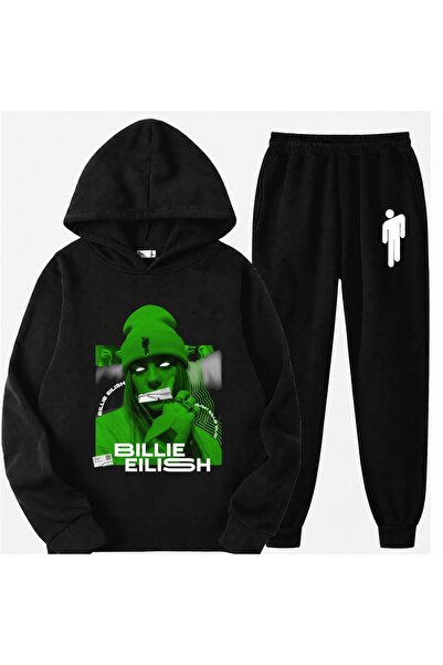 SVART WEAR Trening pentru copii cu imprimeu Billie Eilish, 100% bumbac