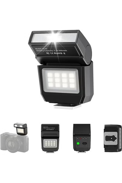 Godox iM20 Mini Flash for Camera with 470mAh Batter 440 Full-Power Flash 5 Le...
