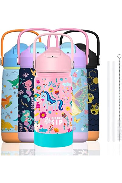 GENERAL Oushenaike Luxury Stainless Steel Football Design Water Bottle for Bo...