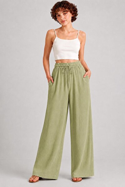 Echo&Ember Flowy Linen Blend Trousers