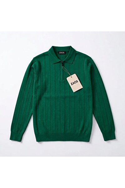 PULT Men's Long-Sleeved Seasonal Polywool Basic Knitwear Sweater