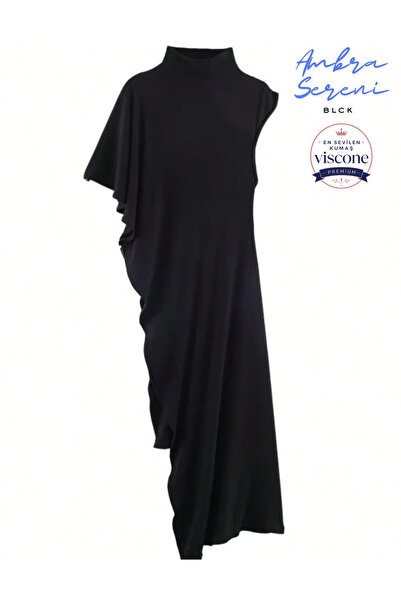 blck & premium Ασύμμετρη μπλούζα/φόρεμα Ambra Sereni Design Ιταλικές Τάσεις -...