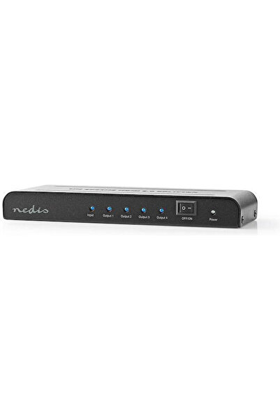 Nedis Διαχωριστής HDMI 4K 60Hz Ανθρακί VSPL3474AT