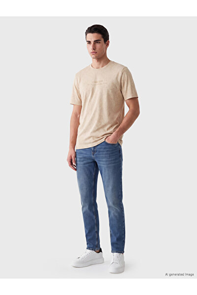 LC Waikiki Tricouri - Galben - Regular fit