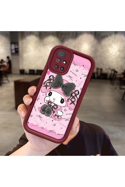 Hontinga Xiaomi Redmi 10 2022 Compatible Case Camera Protector Cartoon Patter...