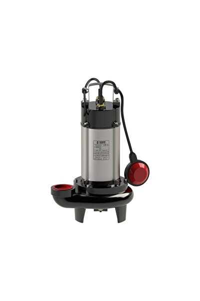 Sumak SBRM 18/2-P 1.8 HP 220V Panolu Parçalayıcı Bıçaklı Foseptik Dalgıç Pompa