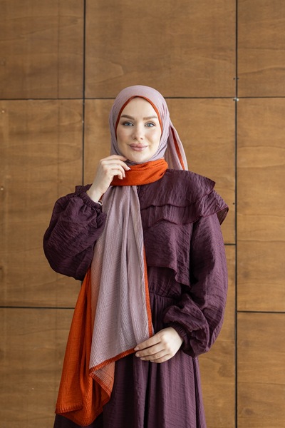 Ad Astra Scarf 100% Muslin Gradient Shawl