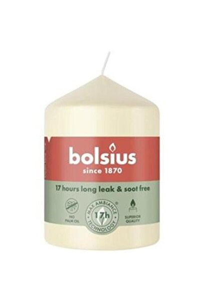 Bolsius Set 4 x Lumanare Stalp, Bolsius, Crem, Parfumata