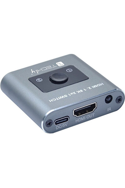 Techly Idata Διακόπτης HDMI IDATA HDMI-2128KT