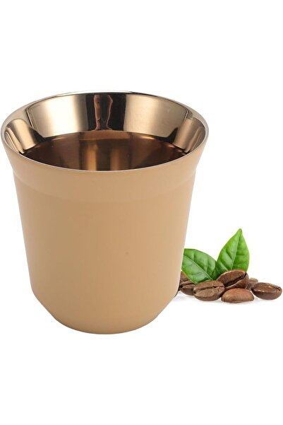Tnfeeon Double Wall Stainless Steel Coffee Tumbler with Mirror Finish Stackab...
