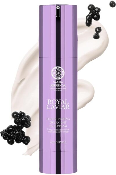 Natura Siberica Royal Caviar Deep Repairing Overnight Face Cream, Anti-Ageing...