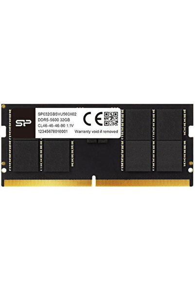 Silicon Power Μνήμη RAM DDR5 με μονάδα 1x16GB και ταχύτητα 5600 για φορητό υπ...