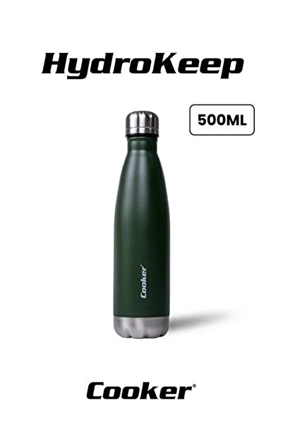 Elista 500 ML Paslanmaz Çelik Çift Kat Termos Çay Kahve Piknik Kamp Outdoor Ofis Otel Kafe Okul