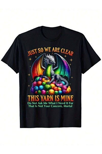 2BIR Men's Egg Graphic T-Shirt - "Just So We Are Clear, This Yarn Is Mine" De...