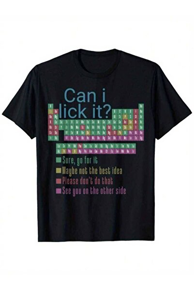 29CUN Can I Lick It Funny Periodic Table Of Elements Men's And Women's Four S...