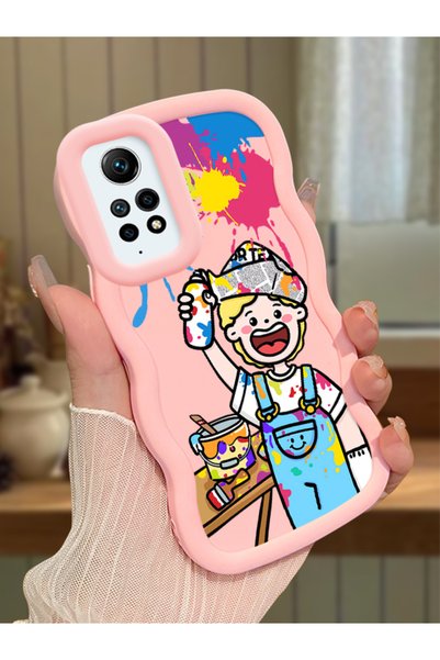 Hontinga حافظة متوافقة مع هاتف Redmi Note 12 Pro 4G، حافظة حماية للكاميرا من ...