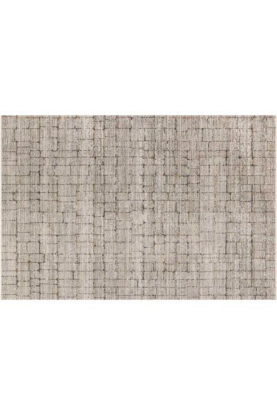 Vivense PERA HALI VİZON GRİ GEOMETRİK MODERN HALI FMRT07 60X90 CM