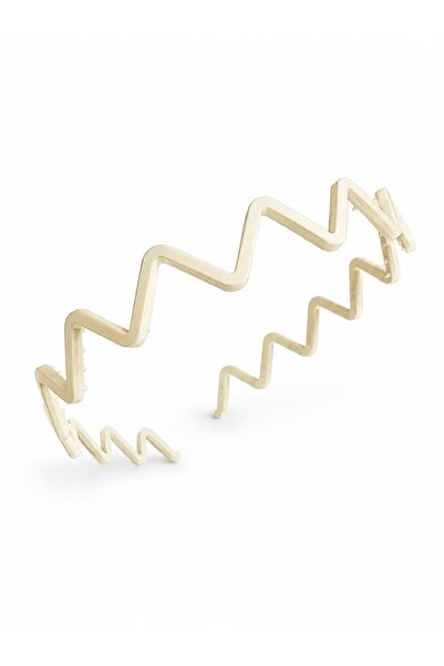 CHARMLUCKY Bone Zigzag Crown-Cream