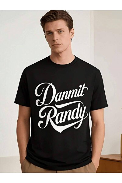 25W تي شيرت بطباعة مضحكة من Dammit Randy |   تي شيرت برسومات فكاهية عتيقة الط...