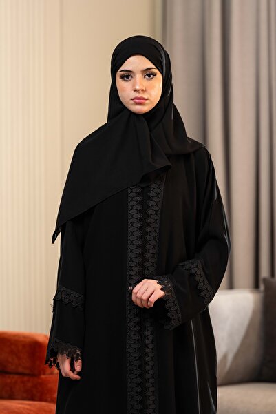 LAVİNİA عباية نسائية من لافينيا, قماش لافينيا نص كلوش