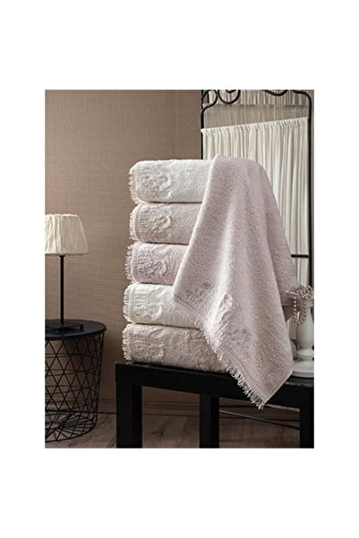 Pupilla Bamboo Guipure Towel 6 Pieces 50*90 Aphrodite