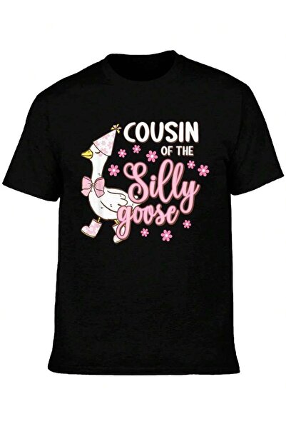 k222 Men'S Plus Size Cousin Of The Silly Goose 1st First Birthday Family Matc...
