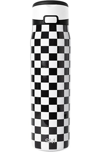 Simple Modern Misa Water Bottle with Ring Stainless Steel Straw Insulated 710...
