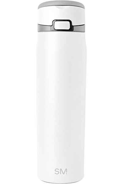 Simple Modern Misa Water Bottle with Ring Stainless Steel Straw Insulated 710...