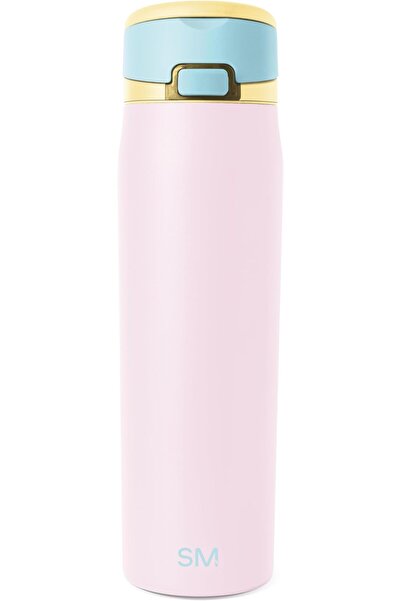 Simple Modern Misa Water Bottle with Ring Stainless Steel Straw Insulated 710...