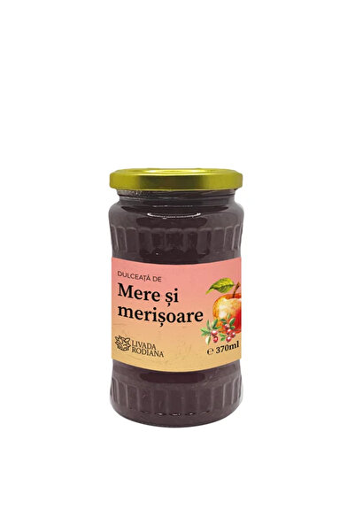 Livada Rodiana Dulceață de mere și merisoare 370 ml