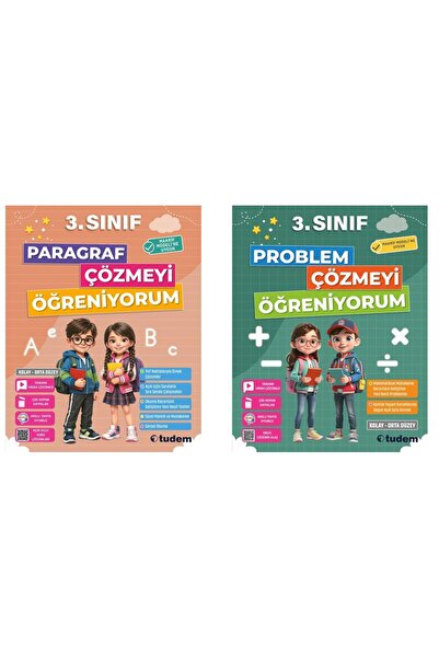 Tudem Yayınları TUDEM 3.SINIF PARAGRAF ÇÖZMEYİ PROBLEM ÇÖZMEYİ ÖĞRENİYORUM
