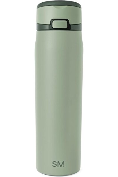 Simple Modern Misa Water Bottle with Ring Stainless Steel Straw Insulated 710...