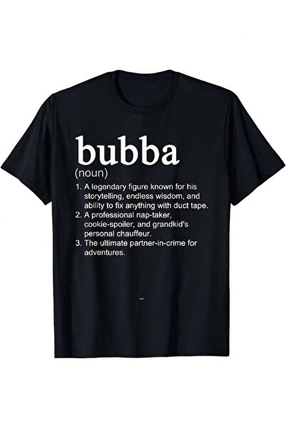 26LIK قميص رجالي بتصميم مرح بنمط قاموس عتيق (Bubba Bubbar Bubbe Bubbs) مريح ل...