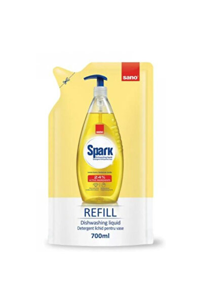 Sano Rezerva Detergent Lichid pentru Vase cu Aroma de Lamaie - Spark Dishwash...
