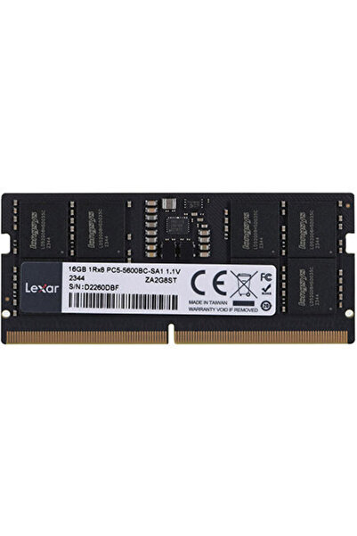 Lexar DDR5 με μονάδα και ταχύτητα 5600 για φορητό υπολογιστή Κωδικός: LD5S16G...