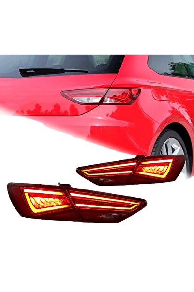 X POWER TUNİNG SEAT LEON 2013-2020 5F LEDLİ ARKA STOP LAMBASI