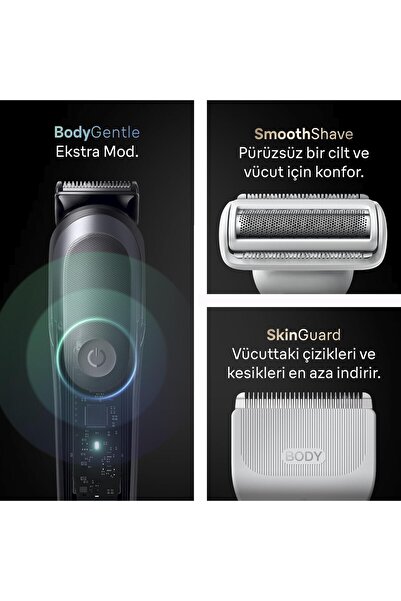 Braun Hepsi Bir Arada Series 9, 20’si 1 arada Tıraş Kiti, ProBlade, BodyGentle Modu, AIO9500