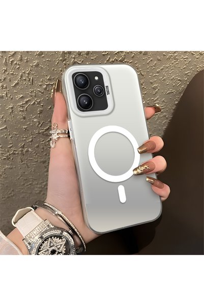 CHICASELUX حافظة صلبة متوافقة مع Redmi 12 4G/5G ذات مظهر حلقي مطبوع، لا تحتوي...