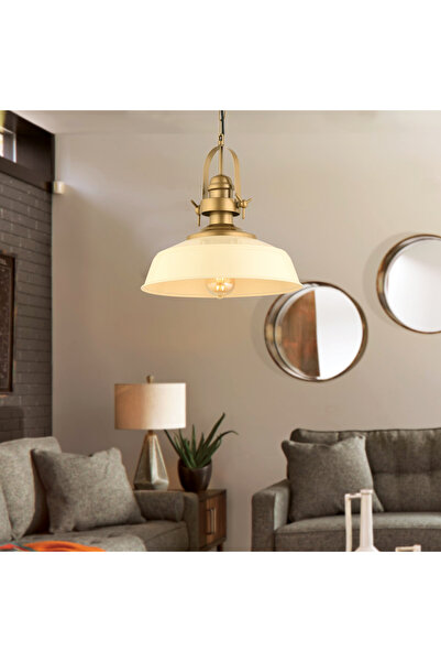 RTA107-106 Krem Sarkıt Avize Salon Mutfak Hol Avize Aydınlatma Cafe Restoran Butik Otel Avize Retro Aydınlatma